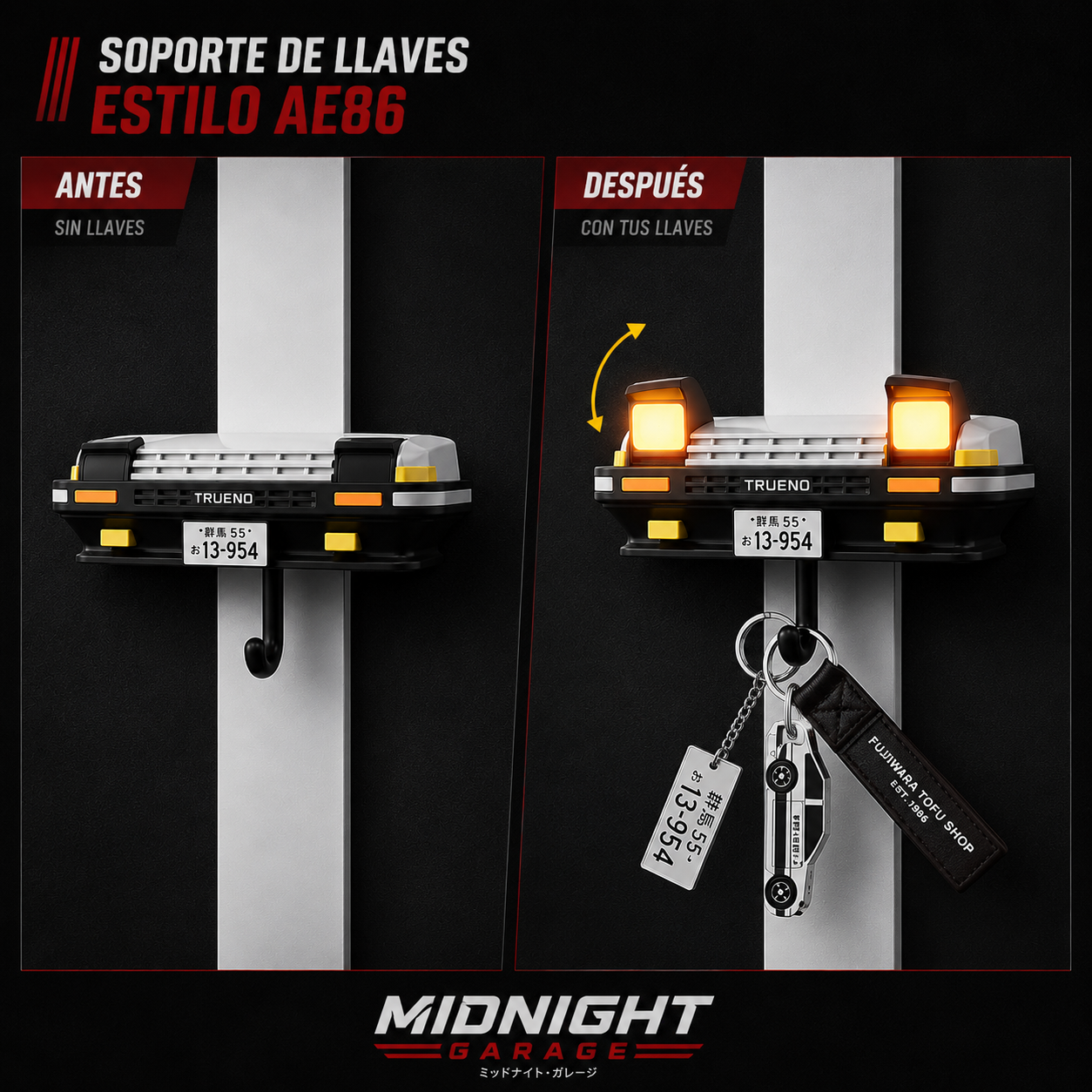 Llavero Midnight - Trueno AE86