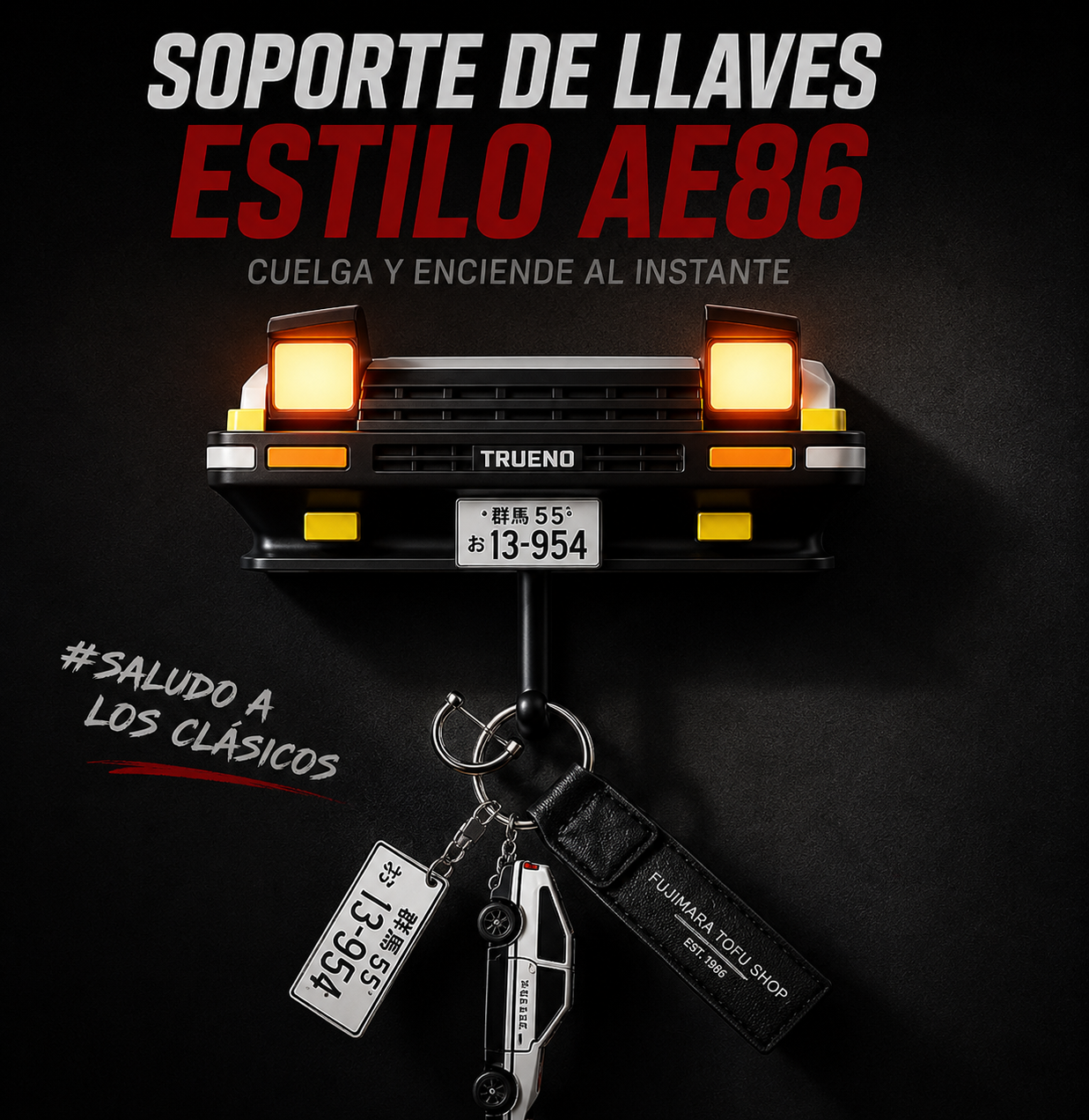 Llavero Midnight - Trueno AE86